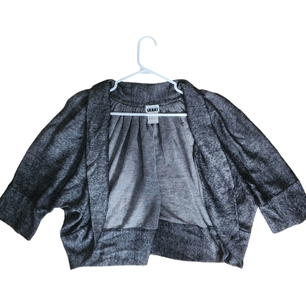 Issey Miyake Gray Sweater Shrug